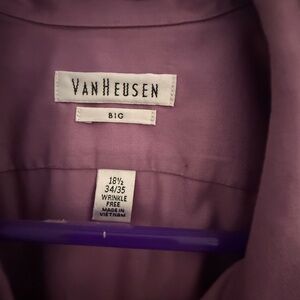 Van Heusen Lavender Button-Up Shirt